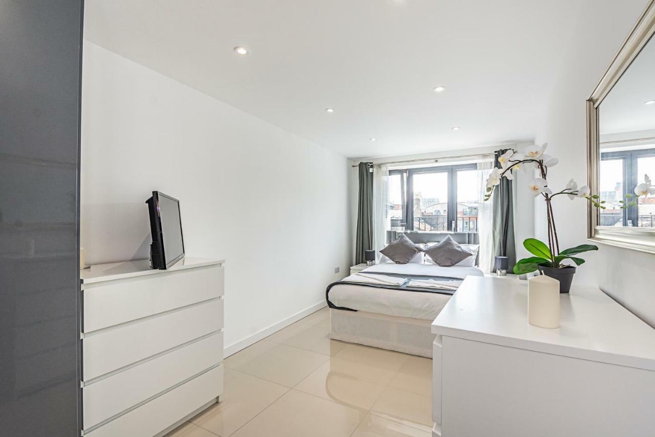 Modern Apartment Canary Wharf 런던 외부 사진