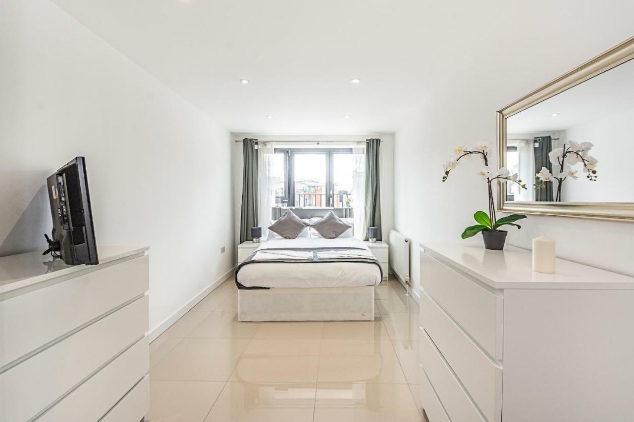Modern Apartment Canary Wharf 런던 외부 사진